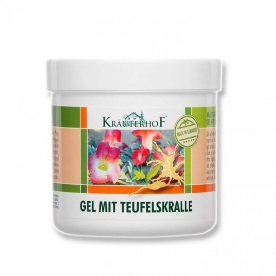 KRAUTERHOF Massage Gel with Devil’s Claw and Eucalyptus 250ml KRAUTERHOF Massage Gel with Devil’s Claw and Eucalyptus 250ml