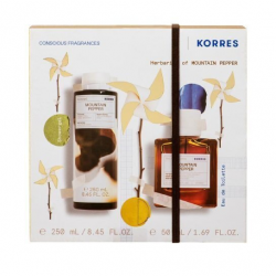 Korres Herbarium Of Mountain Pepper Men's Set edt & sg Korres Herbarium Of Mountain Pepper Men's Set edt & sg