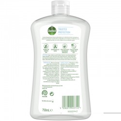 Dettol Sapun lichid delicat pentru mâini cu mușețel și bumbac - Rezervă 750 ml Dettol Sapun lichid delicat pentru mâini cu mușețel și bumbac - Rezervă 750 ml