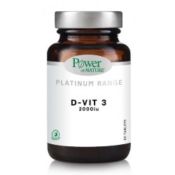 Power of Nature Platinum Range D-Vit3 2000 IU 60 tablets Power of Nature Platinum Range D-Vit3 2000 IU 60 tablets