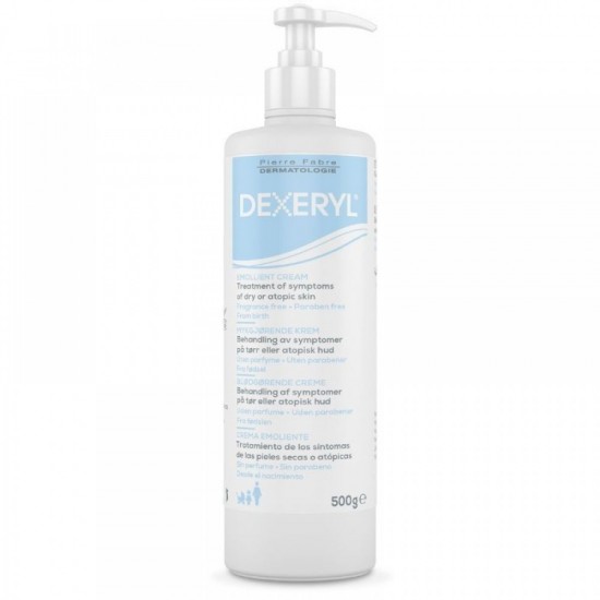 Dexeryl Emollient Cream for Dry Skin 500 g