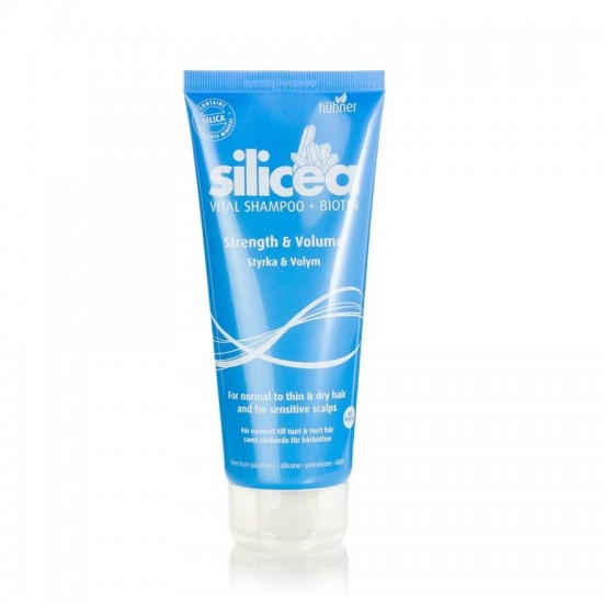 HUBNER Silicea Vital Shampoo + Biotin Strength & Volume 200ml