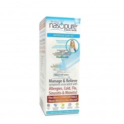 Nasopure Nasal Wash Introductory Nasal Wash Kit with 4 Sachets of Buffer 4 x 3.75gr Nasopure Nasal Wash Introductory Nasal Wash Kit with 4 Sachets of Buffer 4 x 3.75gr