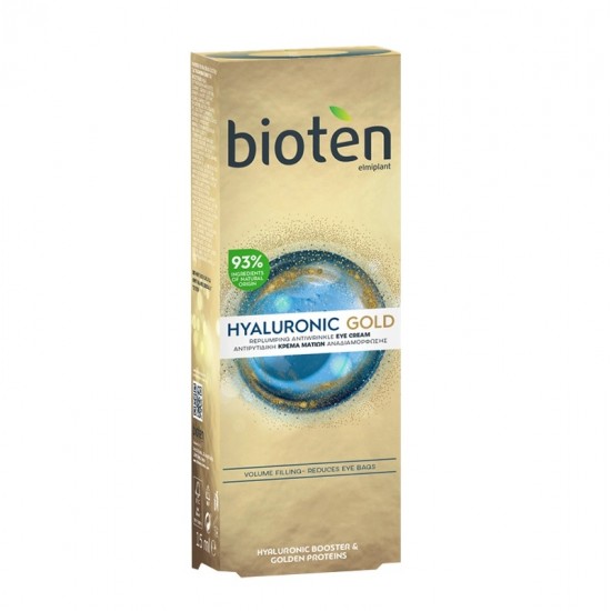 BIOTEN Hyaluronic Gold Crema pentru ochi 15ml