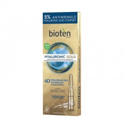 BIOTEN Hyaluronic Gold Replumping Antiwrinkle Ampoules 7x1.3ml BIOTEN Hyaluronic Gold Replumping Antiwrinkle Ampoules 7x1.3ml