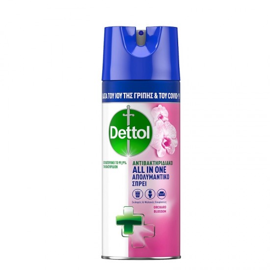 DETTOL All-in-One Disinfectant Spray Orchard Blossom 400ml