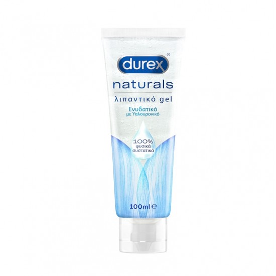 Gel lubrifiant hidratant DUREX Naturals cu ingrediente 100% naturale si acid hialuronic 100 ml