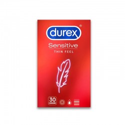 DUREX Condoms Sensitive Thin Feel 30 pieces DUREX Condoms Sensitive Thin Feel 30 pieces