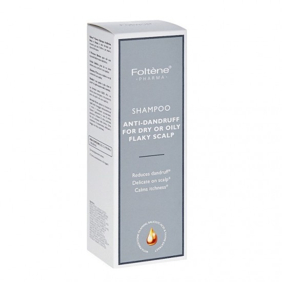 FOLTENE PHARMA Shampoo Anti-Dandruff for Dry or Oily Flaky Scalp 200ml