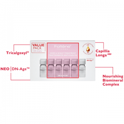 FOLTENE PHARMA Hair and Scalp Treatment for Women 12 Vials x6ml and Strengthening Hair Shampoo 200ml FOLTENE PHARMA Hair and Scalp Treatment for Women 12 Vials x6ml and Strengthening Hair Shampoo 200ml