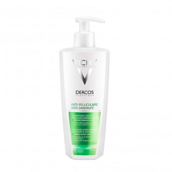 VICHY Dercos Anti-Dandruff Shampoo For Normal To Oily Hair 390ml