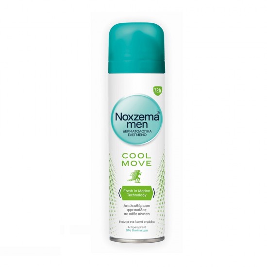 NOXZEMA Deodorant antiperspirant Spray Cool Move Men 72h 150ml