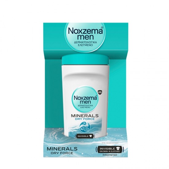 Deodorant Roll On NOXZEMA Men Minerals Dry Force 50ml 