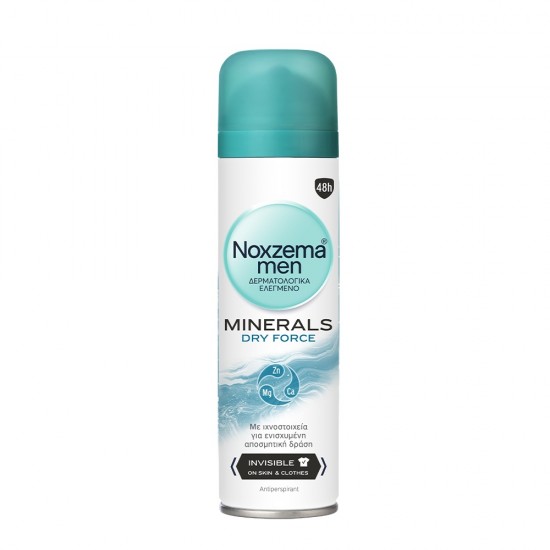 Deodorant spray NOXZEMA Minerals Dry Force 150ml