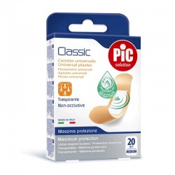 PIC Solution Classic Sterile strip plasters medium 20pcs PIC Solution Classic Sterile strip plasters medium 20pcs