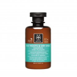 APIVITA Îngrijire Holistică a Părului Șampon pentru Rădăcini Grase și Vârfuri Uscate cu Urzică și Propolis 250ml APIVITA Îngrijire Holistică a Părului Șampon pentru Rădăcini Grase și Vârfuri Uscate cu Urzică și Propolis 250ml