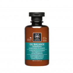 APIVITA Șampon Holistic Hair Care Oil Balance - Mentă și Propolis 250ml APIVITA Șampon Holistic Hair Care Oil Balance - Mentă și Propolis 250ml
