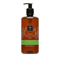 Gel de duș APIVITA Tonic Mountain Tea cu uleiuri esențiale Eco Pack 500ml Gel de duș APIVITA Tonic Mountain Tea cu uleiuri esențiale Eco Pack 500ml