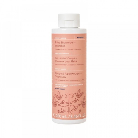 KORRES Baby Shower Gel and Shampoo 250ml KORRES Baby Shower Gel and Shampoo 250ml