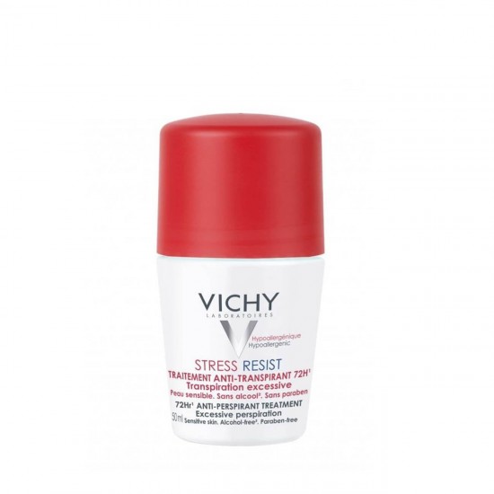 VICHY Deodorants Stress Resist 72hr Roll-On Anti-Perspirant Deodorant 50ml
