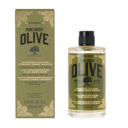 KORRES Pure Greek Olive 3- in- 1 Nourishing Oil for Face, Body and Hair 100ml KORRES Pure Greek Olive 3- in- 1 Nourishing Oil for Face, Body and Hair 100ml
