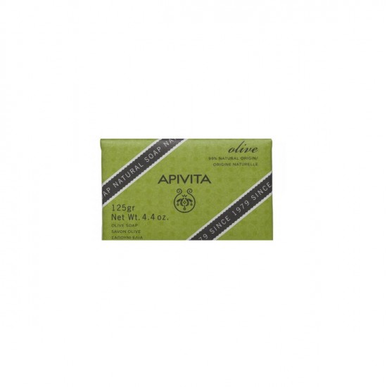 APIVITA Natural Soap with Geranium & Olive 125gr
