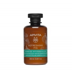 APIVITA Gel de duș răcoritor cu smochine și uleiuri esențiale cu smochine 250ml APIVITA Gel de duș răcoritor cu smochine și uleiuri esențiale cu smochine 250ml