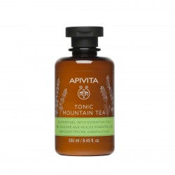 Gel de duș APIVITA Tonic Mountain Tea cu uleiuri esențiale și ceai de munte 250ml Gel de duș APIVITA Tonic Mountain Tea cu uleiuri esențiale și ceai de munte 250ml