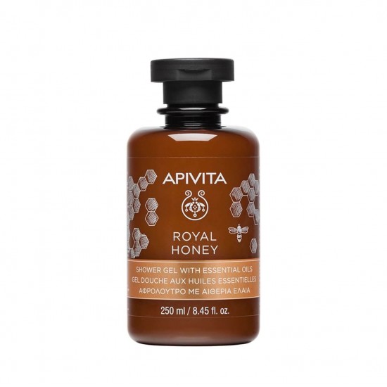 APIVITA Royal Honey Creamy Shower Gel with Essential Oils with Honey 250ml