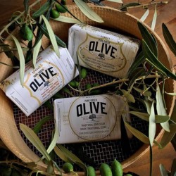 KORRES Pure Greek Olive Traditional Soap Olive Blossom 125gr KORRES Pure Greek Olive Traditional Soap Olive Blossom 125gr