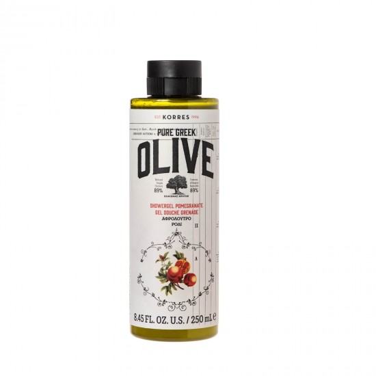 KORRES Pure Greek Olive Pomegranate Shower Gel 250ml