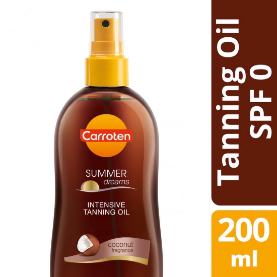CARROTEN Summer Dreams Coconut Spray cu ulei de bronzare intensiv 200ml