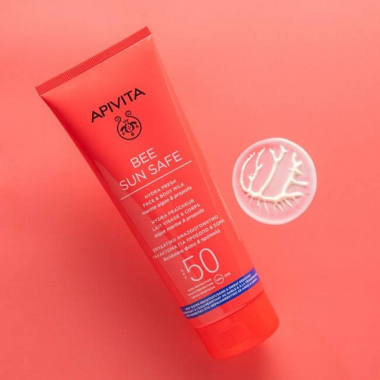APIVITA Bee Sun Safe Hydra Fresh Face & Body Milk SPF50 200ml