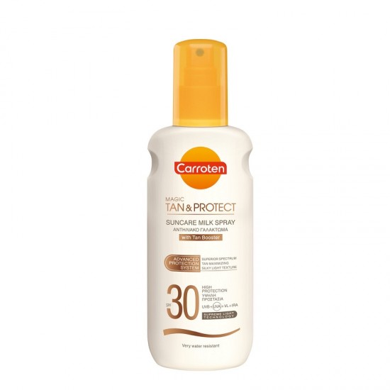 CARROTEN Magic Tan & Protect Suncare Milk Spray SPF30 200ml