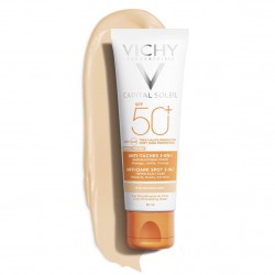 VICHY Capital Ideal Soleil SPF50+ Cream 3-in-1 Tinted Anti Dark Spots Daily Care 50ml VICHY Capital Ideal Soleil SPF50+ Cream 3-in-1 Tinted Anti Dark Spots Daily Care 50ml