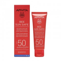 APIVITA Bee Sun Safe Cremă de față anti-pete și anti-îmbătrânire SPF50 50ml APIVITA Bee Sun Safe Cremă de față anti-pete și anti-îmbătrânire SPF50 50ml
