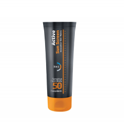 FREZYDERM Active Sun Screen Sensitive Face and Body SPF50 150ml FREZYDERM Active Sun Screen Sensitive Face and Body SPF50 150ml
