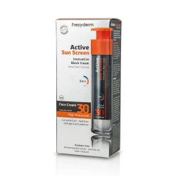FREZYDERM Active Sun Screen Face Black Cream SPF30 50ml FREZYDERM Active Sun Screen Face Black Cream SPF30 50ml