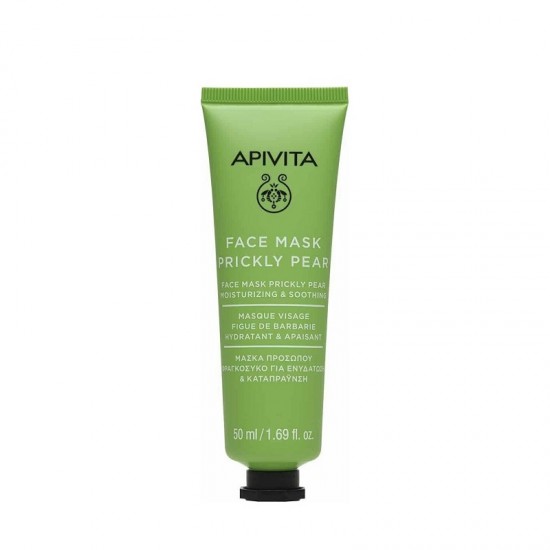 APIVITA Face Mask Prickly Pear- Moisturizing & Soothing 50ml