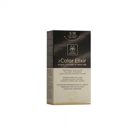APIVITA My Color Elixir 5.18 Light Brown Ash Pearl