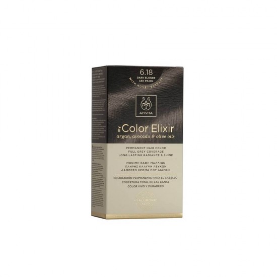 APIVITA My Color Elixir 6.18 Dark Blonde Ash Pearl