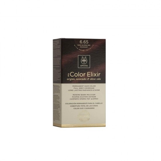 APIVITA My Color Elixir 6.65 Dark Blonde Red Mahogany 