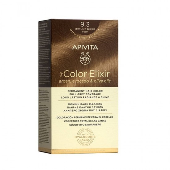 APIVITA My Color Elixir 9.3 Very Light Blonde Gold