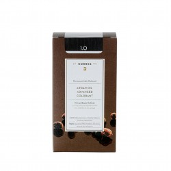 KORRES Argan Oil Advanced Colorant - Permanent Hair Colorant 1.0 Black KORRES Argan Oil Advanced Colorant - Permanent Hair Colorant 1.0 Black