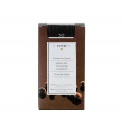 KORRES Argan Oil Advanced Colorant - Permanent Hair Colorant 3.0 Dark Brown KORRES Argan Oil Advanced Colorant - Permanent Hair Colorant 3.0 Dark Brown