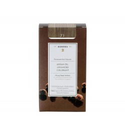 KORRES Argan Oil Advanced Colorant - Permanent Hair 7.1 Ash Blonde KORRES Argan Oil Advanced Colorant - Permanent Hair 7.1 Ash Blonde