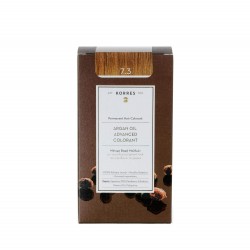KORRES Argan Oil Advanced Colorant - Permanent Hair 7.3 Honey Blonde KORRES Argan Oil Advanced Colorant - Permanent Hair 7.3 Honey Blonde