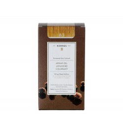 KORRES Argan Oil Advanced Colorant - Permanent Hair 8.3 Honey Light Blonde KORRES Argan Oil Advanced Colorant - Permanent Hair 8.3 Honey Light Blonde