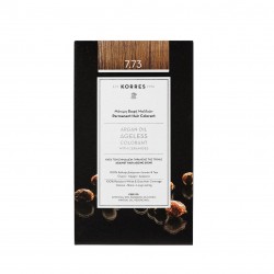 KORRES Argan Oil Ageless Colorant with Ceramides  - Permanent Hair Colorant 7.73 Golden Mocha KORRES Argan Oil Ageless Colorant with Ceramides  - Permanent Hair Colorant 7.73 Golden Mocha