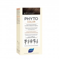 PHYTO Phytocolor Coloration Permanente 6.77 Light Brown Capuccino 50ml PHYTO Phytocolor Coloration Permanente 6.77 Light Brown Capuccino 50ml
